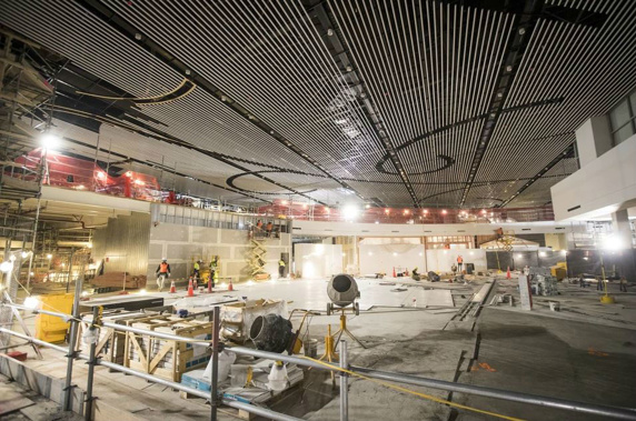 Auckland International Airport departure area upgrade. Photo / NZ Herald