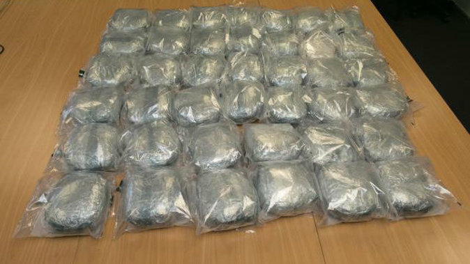 Methamphetamine seized in Operation Grandeur had a street value of $50 million. (Photo \ Supplied Customs)
