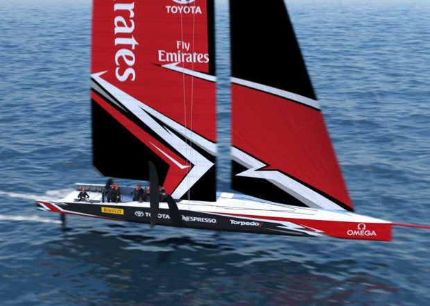 America's Cup Team New Zealand Set a new Speed Record on a Land Yacht –  Robb Report