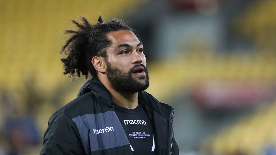 New Zealand's Adam Blair after their loss to Fiji. (Photosport)
