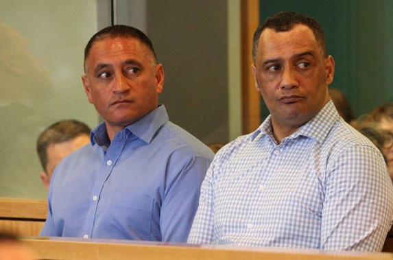 Sergeant Vaughan Perry and Inspector Hurimoana Dennis were jointly charged with kidnapping a teenage boy. (Photo / Greg Bowker)