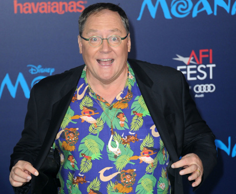 John Lasseter at the premiere for Moana last year. Photo/Getty
