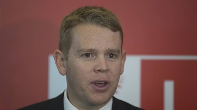 Chris Hipkins released figures this afternoon. (Photo/NZ Herald)