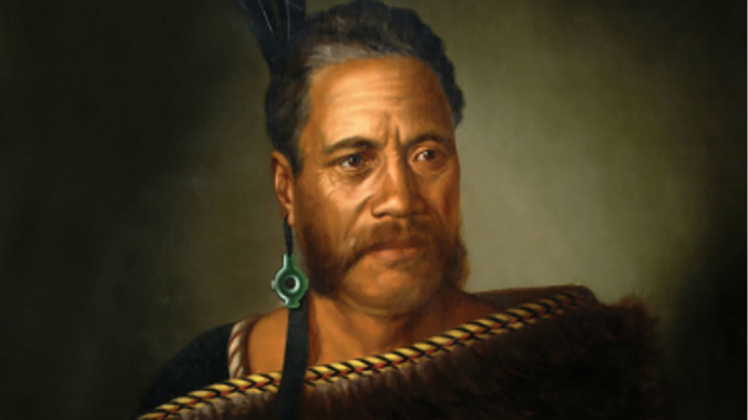 The portrait of Chief Ngatai-Raure was stolen from a Parnell gallery earlier this year. (Photo/Supplied)