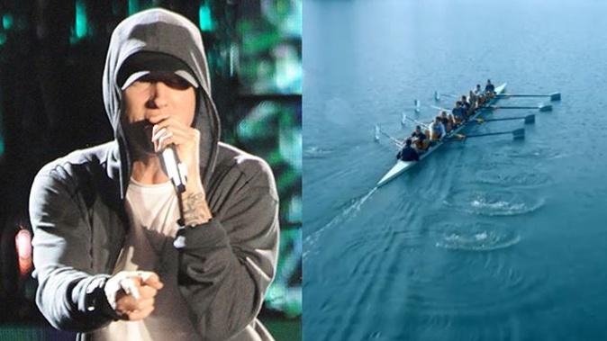The National Party is appealing a decision by the High Court over use of the Eminem song Lose Yourself (Getty Images and Youtube) 