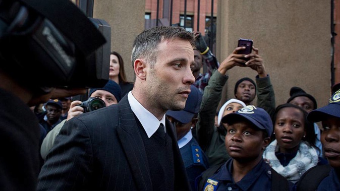 Oscar Pistorius during his resentencing hearing in June 2016. (Photo / Getty Images)