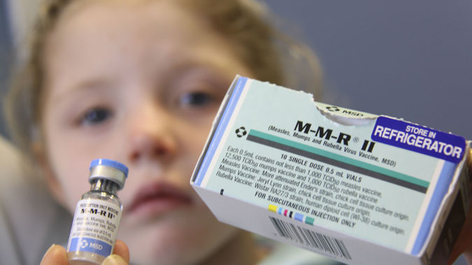 The vaccine for mumps. (Photo/NZ Herald)