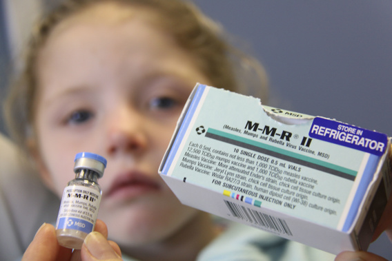 The vaccine for mumps. (Photo/NZ Herald)