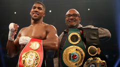 IBF and WBA world champion Anthony Joshua is eyeing up a title fight against WBO champ Joseph Parker. (Photo \ Getty Images)