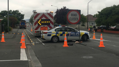 Police are investiating the sudden death of a man in Christchurch's Edmonds Park. (Photo \ Twitter - Jordan Oppert)