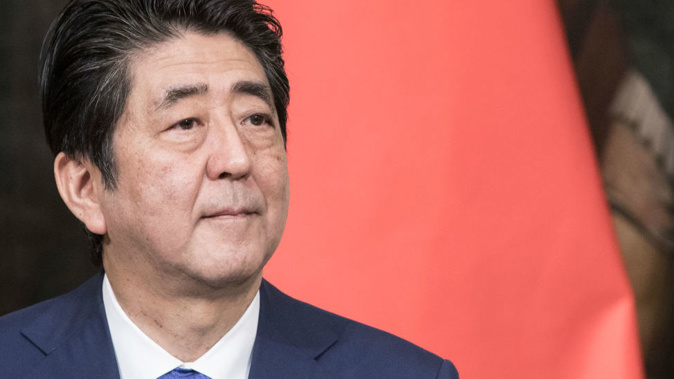 The 10-member Imperial Household Council is headed by Prime Minister Shinzo Abe (pictured) and includes lawmakers, royals and supreme court justices (Getty Images)