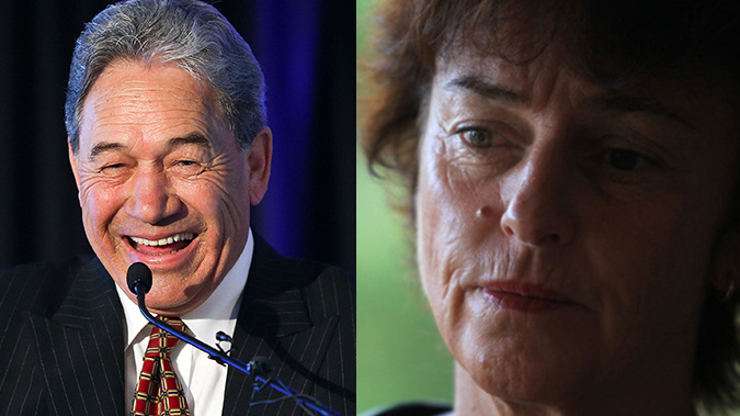 Susan Devoy and Winston Peters (Getty NZH)