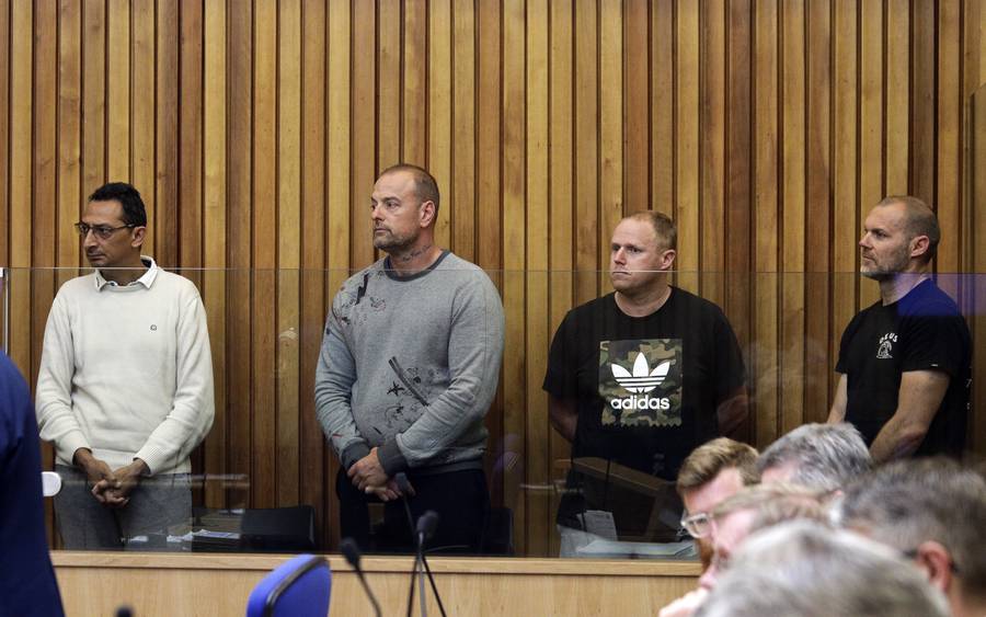 Police wanted the trial for Benjamin Northway, Matthew Scott, Mario Habulin, and Deni Cavallo moved from Tauranga to Auckland. (Photo \ NZ Herald)