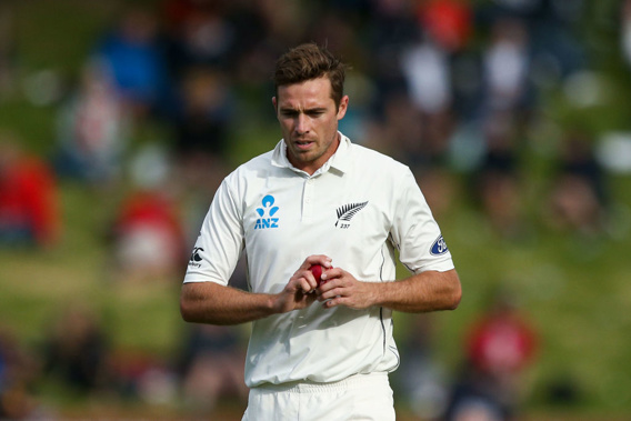 Tim Southee is back in the Black Caps squad after missing the first Test win over West Indies. (Photo \ Photosport)