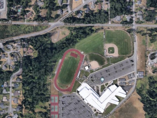 Graham-Kapowsin High School is in Washington. (Photo \ Google Maps)