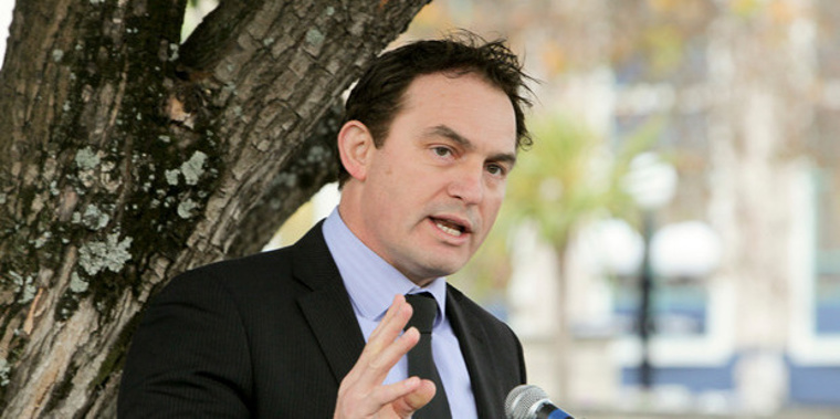 Stuart Nash introduced the legislation this afternoon. (Photo / NZ Herald)