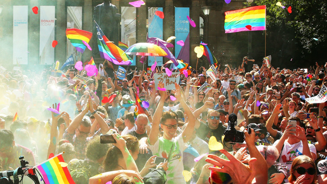 Australia has voted in favour of gay marriage. (Photo / Getty)