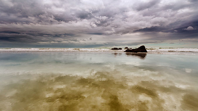 Up to ten people have had to be rescued from Sumner Beach. (Photo / Getty)