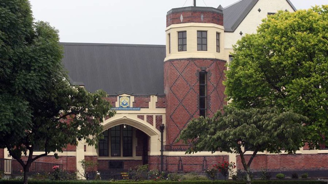 A teacher at Wairarapa College, above, has been censured for putting her hands on a student's head to stop him banging another student's head on a desk. (Photo \ File)