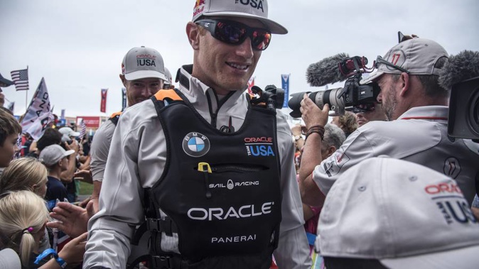 The Australian Oracle Team USA sailor said he would love to see Australia in the next America's Cup but there's still plenty to discuss. (Photo / Sam Greenfield)