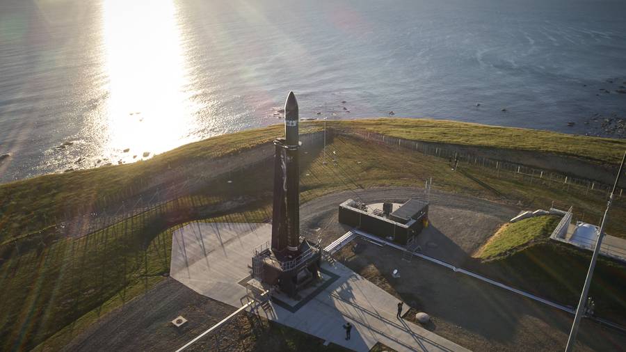Rocket Lab's Electron rocket 'Still Testing' on the pad at Launch Complex 1 on Mahia Peninsula. (Photo \ Supplied)