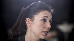 Ms Ardern told reporters on Wednesday she's only talking about it in response to Australian politicians talking about it. (Photo \ Jason Oxenham)