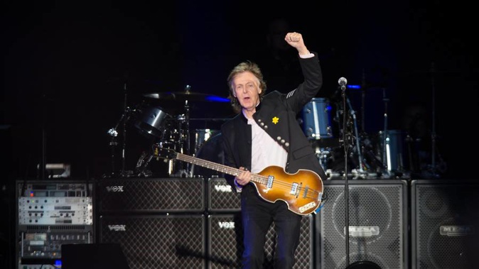  The former Beatle a consummate showman and real crowd-pleaser (Photo/NZHerald)