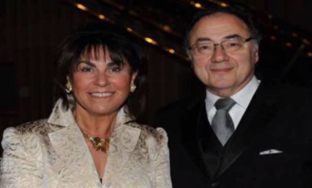 Apotex founder Bernard 'Barry' Sherman and his wife, Honey Sherman. Photo / CBC