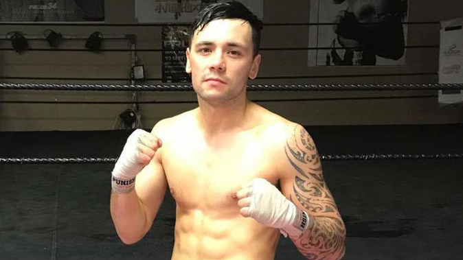 Porirua kickboxer Ra 'Razor' Redden faces a long road to recovery after a freak accident while competing at the Honour 15 Muay Thai event on Saturday. (Photo / NZ Herald)