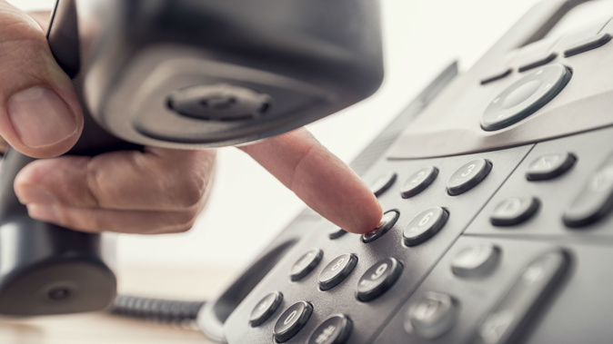 A new report shows landline use in New Zealand has dropped by 50% in two years. (Photo \ Getty Images)