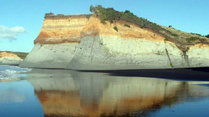 Onaero Bay in Taranaki may look picturesque, but it is far from safe. (Photo / NZ Herald)