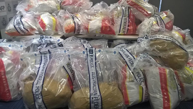 The drugs seized this week in Australia. (Photo / Supplied)