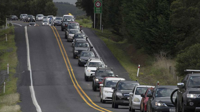 The NZTA has identified the potential trouble spots during the public holiday. (Photo / NZ Herald)