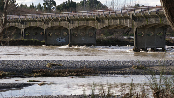 The Rakahuri or Ashley River in 2013. (Photo \ Tyler Adams)