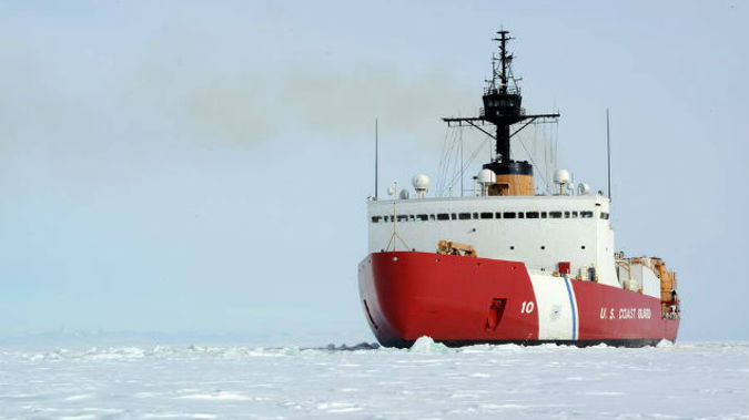 The Polar Star's scheduled to leave Lyttelton for Antarctica on the 2nd of January. (Photo: NZ Herald)