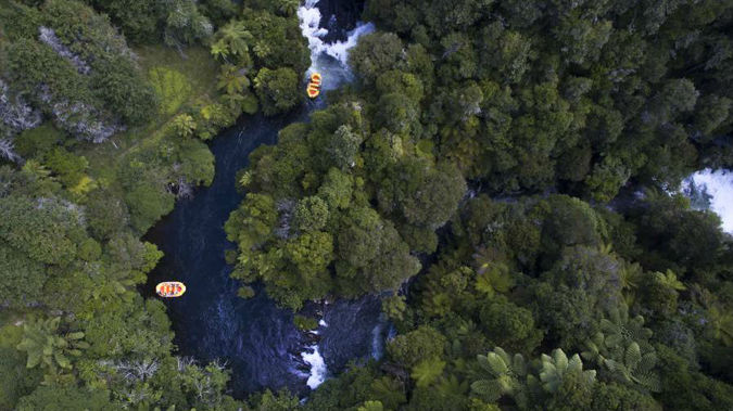 The Kaituna River in the Bay of Plenty where a search is underway for a missing teenage kayaker. (Photo: Nick Reed)