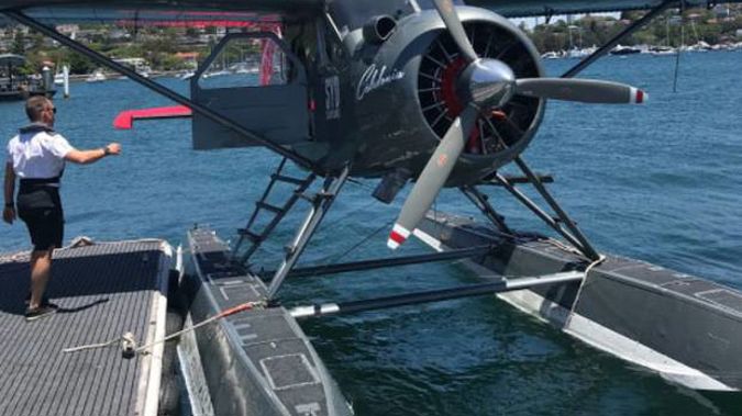 A photo of the plane, taken one week prior by Kiwi entrepreneur Tim Wood. Photo / Supplied