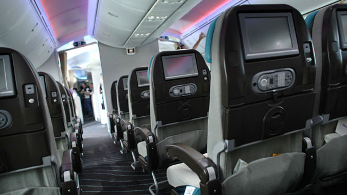 Airplane screens are reportedly very expensive and quickly become obsolete (Photo / Getty)