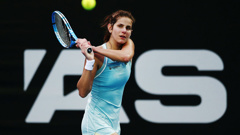 Second seed Julia Goerges has beaten Polona Hercog 6-4, 6-4 on Centre Court. (Photo: Getty Images)