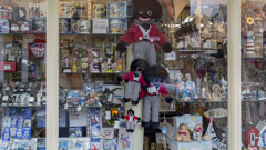 Kat, owner of Escapade Boutique on Waiheke Island, says golliwogs are based on chimneysweeps, not black people. Photo / Getty