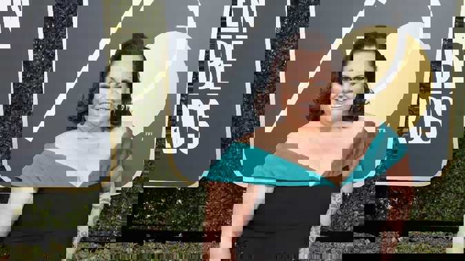 Maori singer Keala Settle attends The 75th Annual Golden Globe Awards at The Beverly Hilton Hotel. (Photo / Getty)