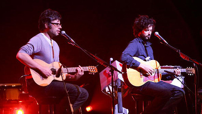 Jermaine Clement and Bret McKenzie perform live in Austin in 2009. (Photo/ Getty)