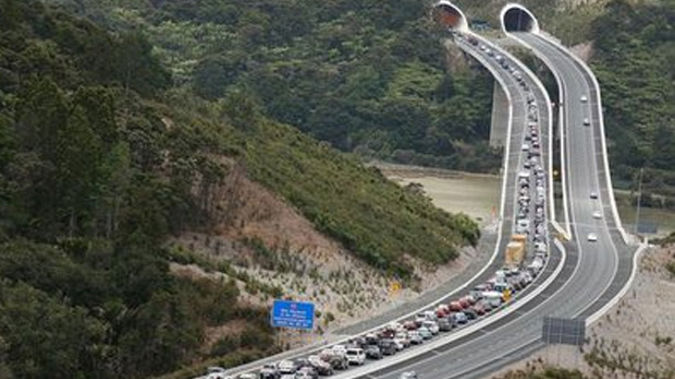 The current Northern Gateway toll road, between Auckland and Whangarei (NZ Herald)