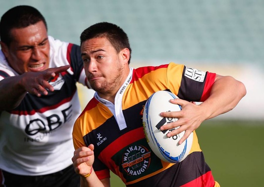 Glen Robertson playing for Waikato in 2012 (Getty Images) 