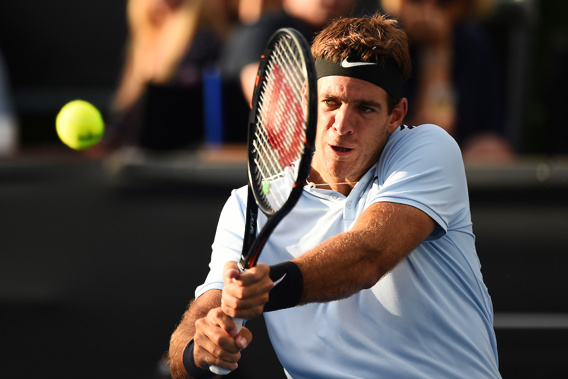 Juan Martin del Potro of Argentina. (Photo / Getty Images)