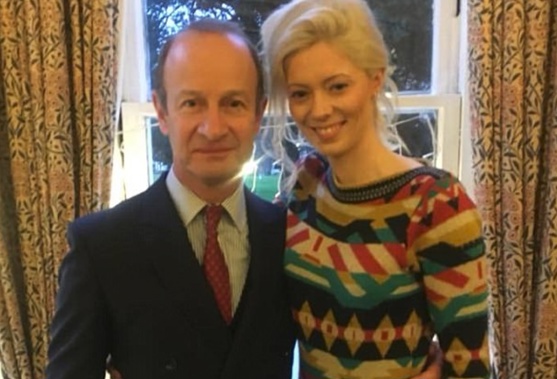 Ukip leader Henry Bolton, 54, has ditched his glamour model lover Jo Marney, 25. (Photo / Supplied)