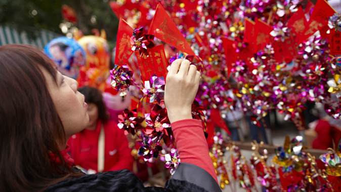 New Year celebrations in Hong Kong. (Photo \ Mike Yardley)