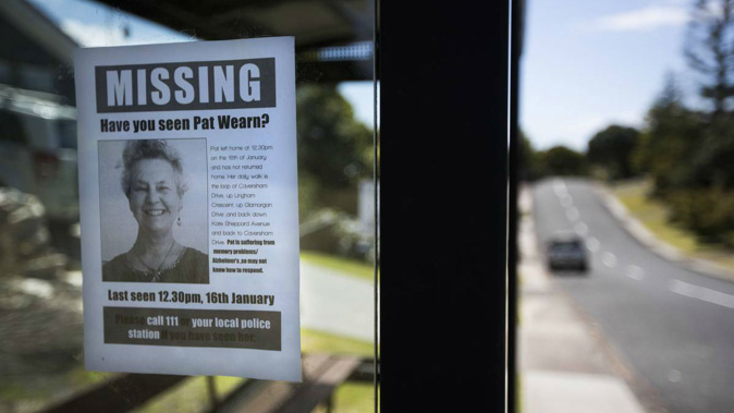 A year has passed since 73-year-old Patricia Wearn, known as Pat, disappeared without a trace from her Caversham Dr home in Torbay, Auckland.