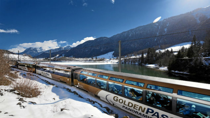 The Golden Pass operates on on a line that has seen well over a century of service and is not just a tourist line but a crucial commuter route. (Photo: Mike Yardley)