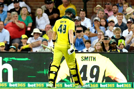 Steve Smith and his ODI side have now lost 10 of their last 11 ODIs and are currently down 3-0 in their five-match series against England. (Photo \ Getty Images)